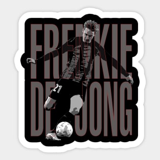 frenkie de jong Sticker